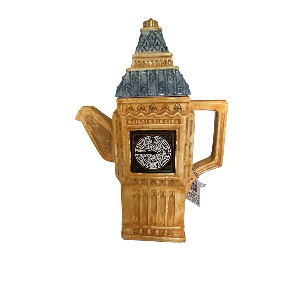 London Pottery Ceramic Teapot Big Ben Memories of London Collection 4-Cup READ